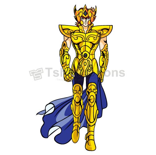 Saint Seiya T-shirts Iron On Transfers N4437